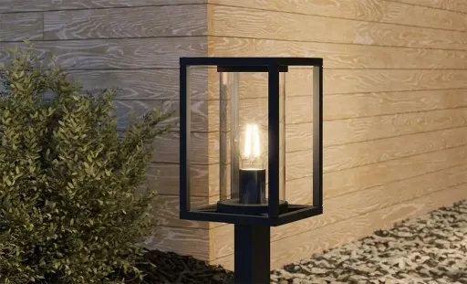 Lampa ogrodowa stojąca Słupek E27 35 cm PREMIUM zdjęcie 3