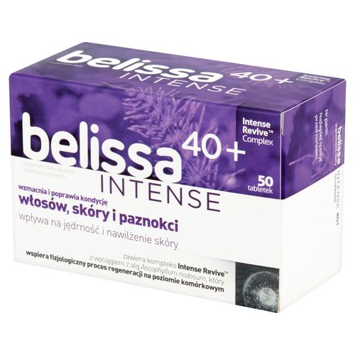 belissa intense 40+ piękna cera 50 tabletek na Arena.pl