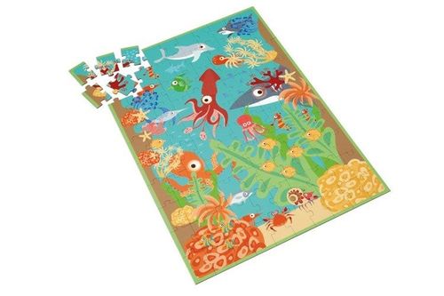 SCRATCH Puzzle OCEAN 100 elementów na Arena.pl