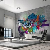 Fototapeta - Graffiti eye 100x70