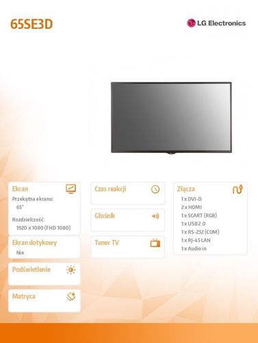 Monitor 65SE3D na Arena.pl