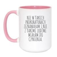 Duży Biało-Różowy 450 ml