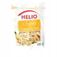 Chipsy bananowe 100 g HELIO X12