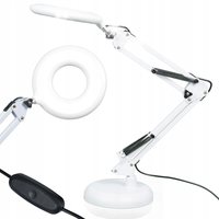 Lampka LED RING Pierścień Biurkowa Szkolna Biurko
