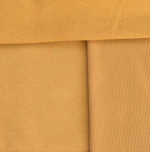 Musztarda Pastel 230 - Dresówka pętelka - 230g/m2 na Arena.pl