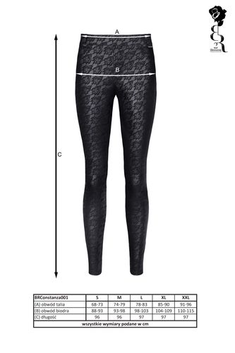 bielizna - brconstanza001 leginsy czarne rozmiar s na Arena.pl