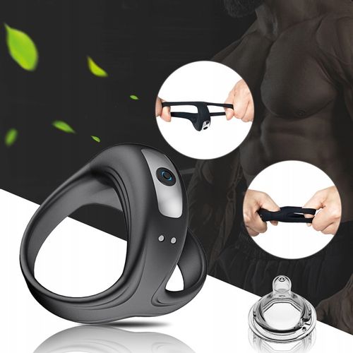 PIERŚCIEŃ EREKCYJNY pierścionek NA PENISA WIBRATOR na Arena.pl