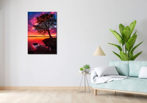 Obraz 60x90cm Zmierzch Nad Wodą na Arena.pl