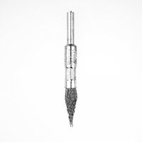 szczotka pędzelkowa stożkowa drut stalowy trzpień 6mm,fi10mm - sz dt 10 st