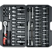 zestaw narzędziowy 1/4'' 56 części - yt-14501