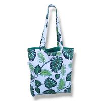 Torba na zakupy bawełniana shopperka torba shopper torba zakupowa monstera
