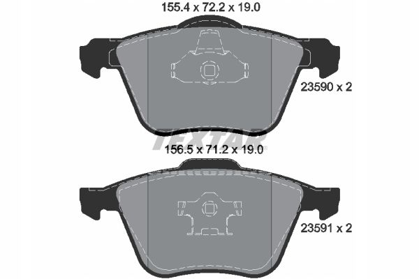 Tarcza hamulcowa TEXTAR 92100603 zdjęcie 5
