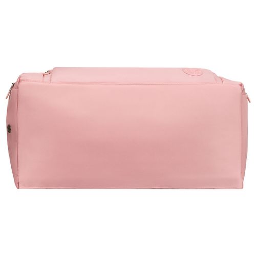 weekendowa torba podróżna z poliestru w różowym kolorze zamykana na suwak na Arena.pl