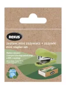Zestaw Mini Zszywacz + Zszywki