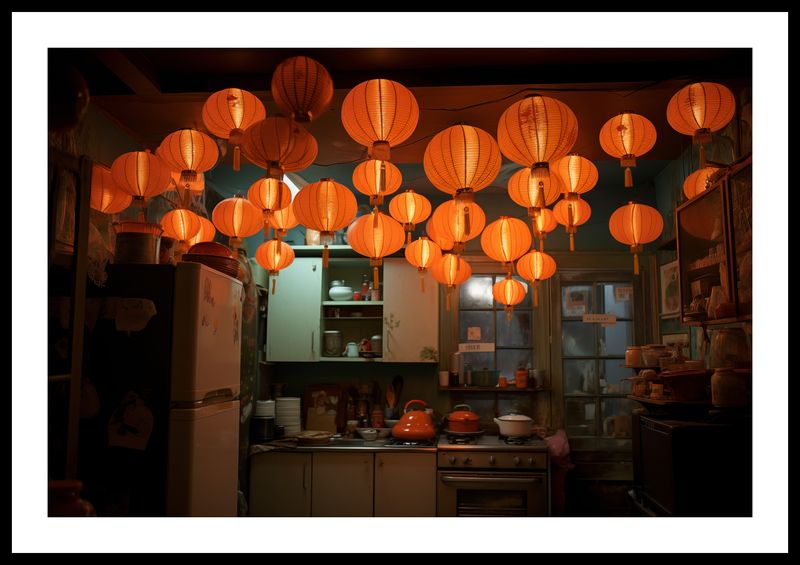 Plakat 60x40cm W Blasku Lampionów zdjęcie 3