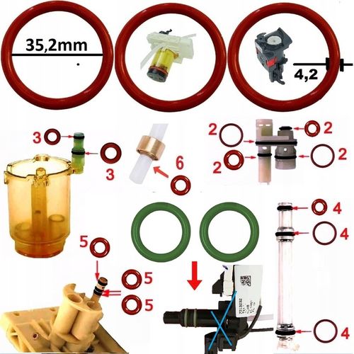 Zestaw oringów do DELONGHI DYNAMICA na Arena.pl