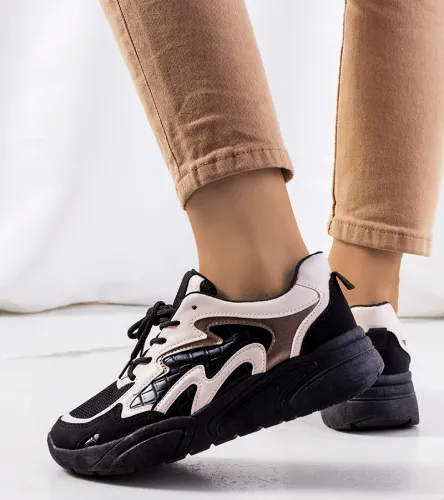 Czarne sneakersy Brito 41 na Arena.pl