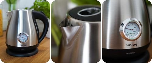 CZAJNIK ELEKTRYCZNY BEZPRZEWODOWY 2200W MOCNY 1,7L SREBRNY RETRO Huslog na Arena.pl