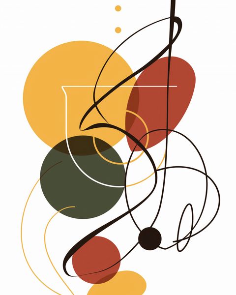 Plakat 40x50cm Taniec Form i Barw zdjęcie 1