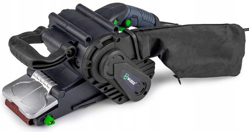 SZLIFIERKA TAŚMOWA WIELOFUNKCYJNA MOCNA DO DREWNA Z REGULACJĄ 1900W na Arena.pl