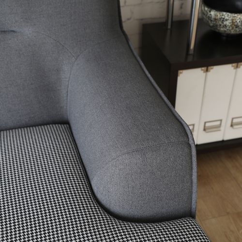 Sofa tapicerowana Cory szara na Arena.pl