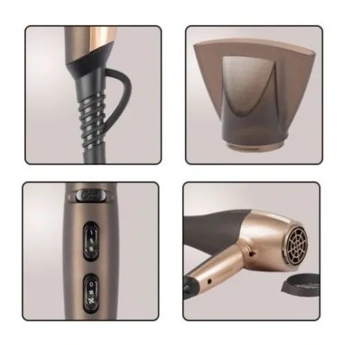 PROFICARE PROFESJONALNA SUSZARKA DO WŁOSÓW 2200W JONIZACJA KONCENTRATOR na Arena.pl