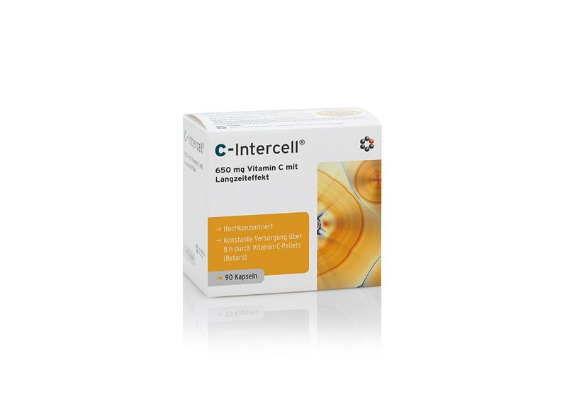 # INTERCELL PHARMA Witamina C - Intercell (90 kaps.) zdjęcie 1