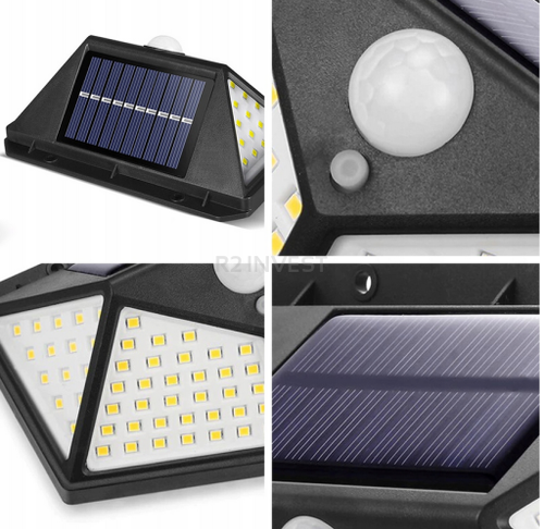 LAMPA SOLARNA 100 LED LS100 na Arena.pl
