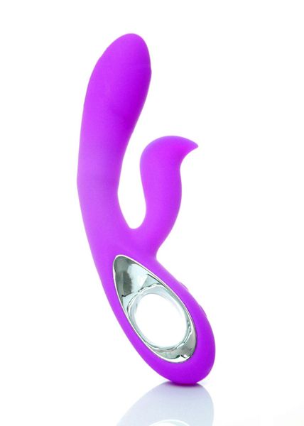 Wibrator-Daro,12 funkcji, USB Fioletowy zdjęcie 2