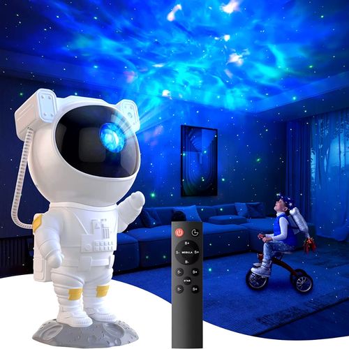 Projektor gwiazd nocna lampa kosmos led rzutnik dla dzieci astronauta pilot na Arena.pl