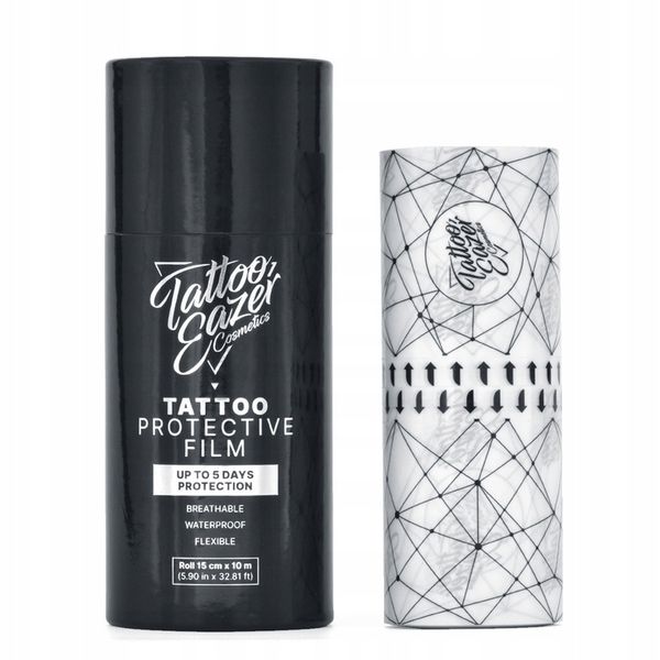 folia opatrunek Tattoo Eazer 15 cm x 10 m Second Skin zdjęcie 1