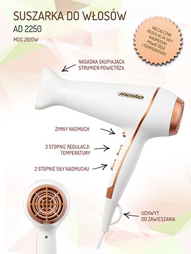 MS 2250 Suszarka 2100W na Arena.pl