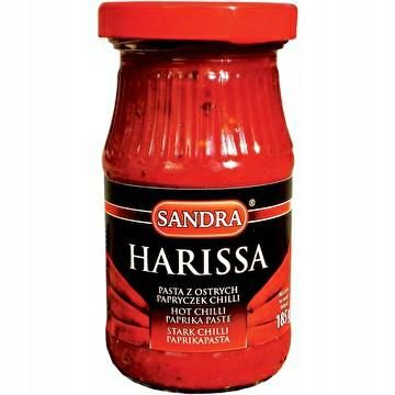 SANDRA HARISSA PASTA Z PAPRYCZEK 185G zdjęcie 1