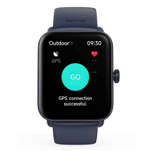 Smartwatch HAMA 6010 GPS Prostokątny Niebieski na Arena.pl