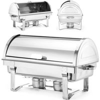 podgrzewacz do potraw horeca na pastę gn 1/1 rolltop - hendi 470206