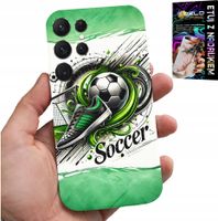 ETUI DO SAMSUNG GALAXY S24 ULTRA - PIŁKA NOŻNA, FOOTBALL PIŁKA CASE + SZKŁO