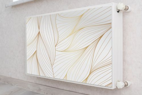 MASKOWNICA Magnetyczna Grzejnika Liście Styl Line-art 80cm x 60cm na Arena.pl