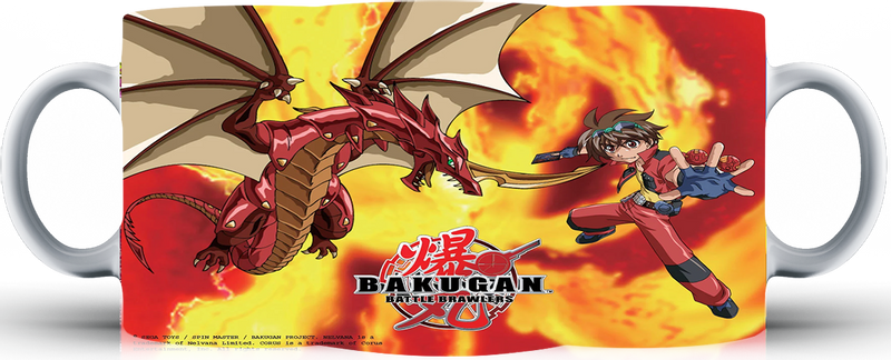 Kubek ceramiczny Bakugan zdjęcie 2