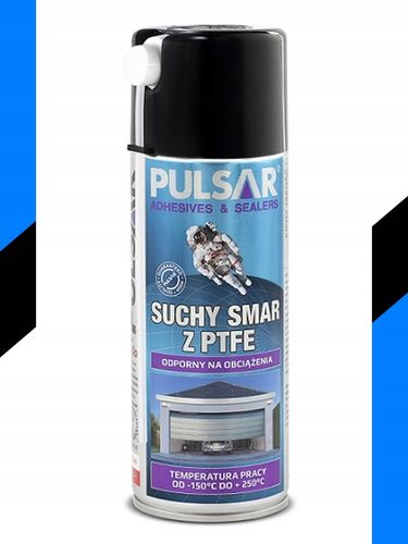 SUCHY SMAR W SPRAYU PTFE DO BRAM ŁAŃCUCHA PULSAR UNIWERSALNY 400 ml na Arena.pl