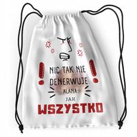 Plecak Dla Alana Sportowy Szkolny Worek Torba Z Nadrukiem Ze Zdjęciem