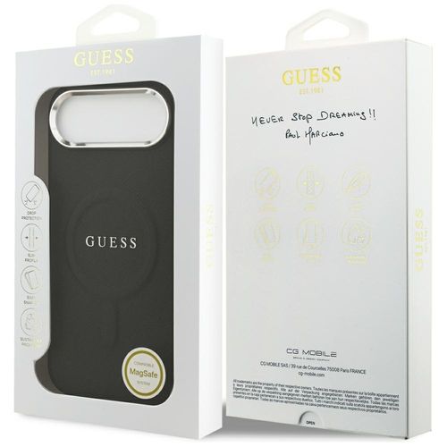 Etui Guess Classic Logo MagSafe do iPhone Air czarny na Arena.pl