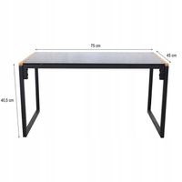 Komplet zestaw mebli ogrodowych balkon taras dla 4 osób szare poduchy X307