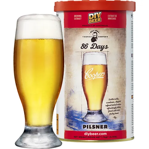 Coopers - 86 Days Pilsner PIWO DOMOWE na Arena.pl