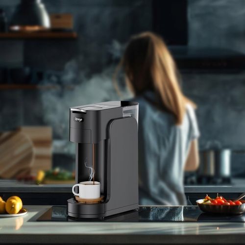 Ekspres kapsułkowy, ekspres wielokapsułkowy 3 w 1+ spieniacz do mleka na Arena.pl