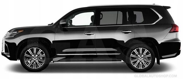 LEXUS LX (LX450 / LX470/ LX570) - Listwy CHROM na drzwi boczne chromowane zdjęcie 2