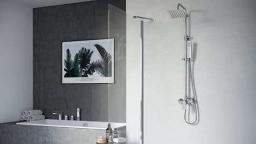 Glad bateria prysznicowa, chrom na Arena.pl
