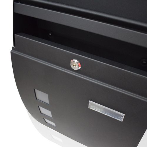 SKRZYNKA POCZTOWA NA LISTY MODERN DESIGN GRAFITOWA 14411 na Arena.pl