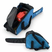 12951 Pokrowiec torba transportowa na piłę spalinową czarno-niebieska