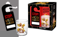 Szklanka Do Whisky I Zawieszka Wieczór Kawalerski - Striptiz