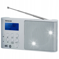 Przenośne radio FM cyfrowe Sencor SRD 7100W DAB+